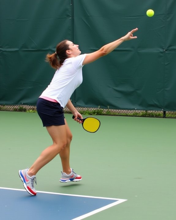avoiding overhand serving errors
