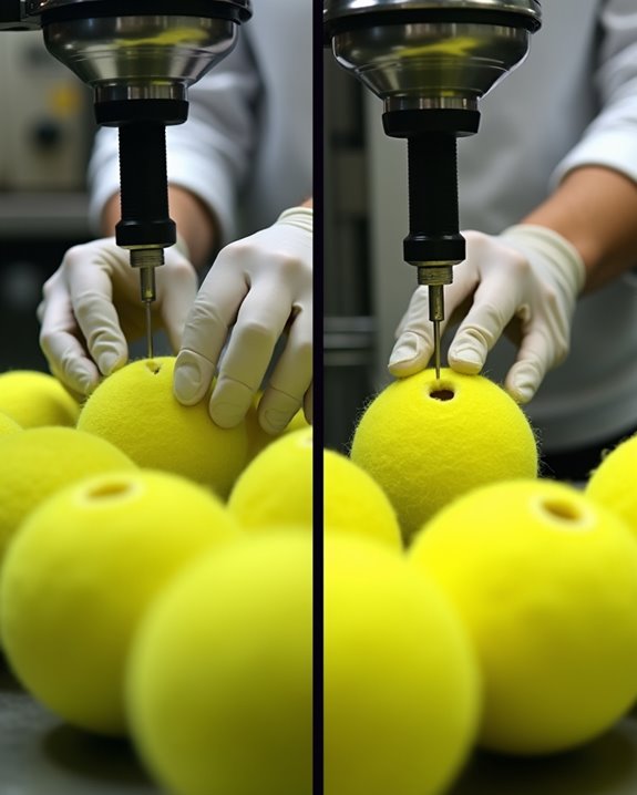ball design usage differences
