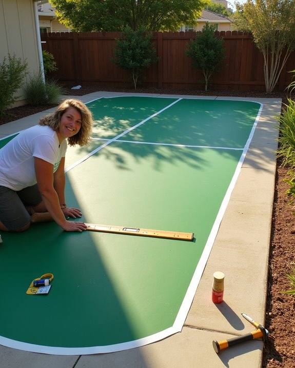 build your pickleball court