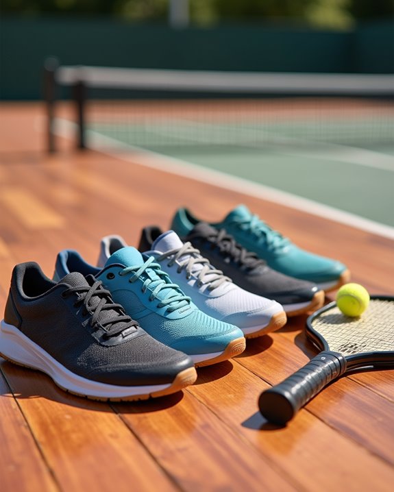 comfortable wide footwear options