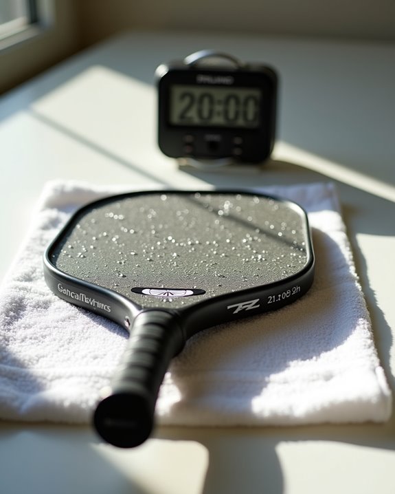 ensure adequate drying time