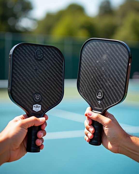 higher end paddles enhance performance