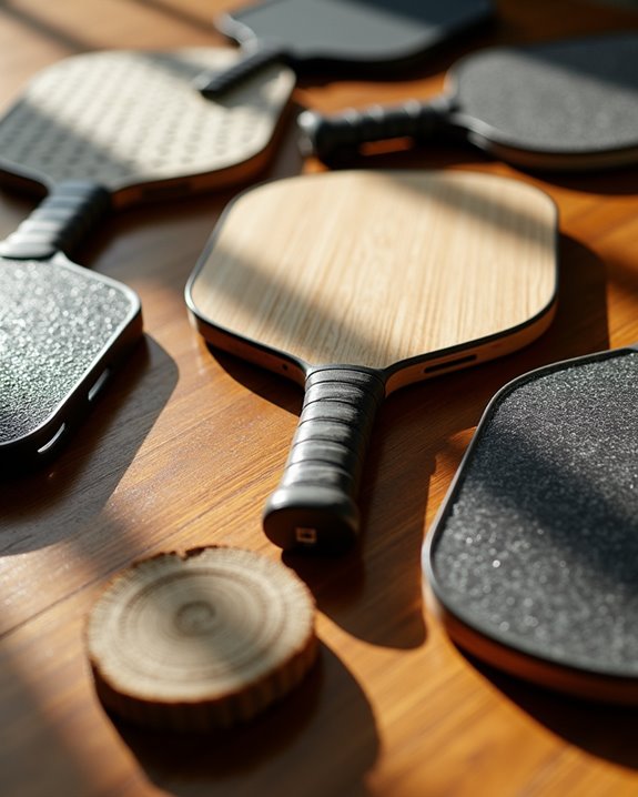 materials used for paddles
