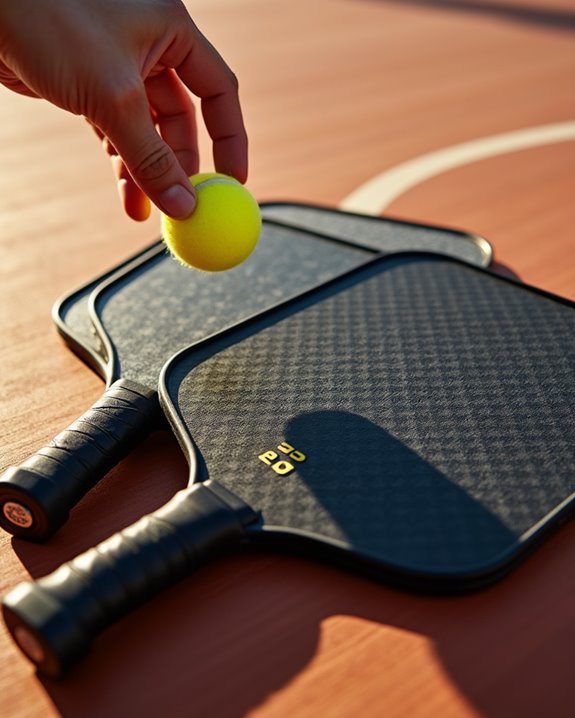 paddle balance through materials