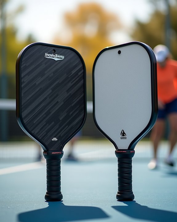 paddle materials affect performance
