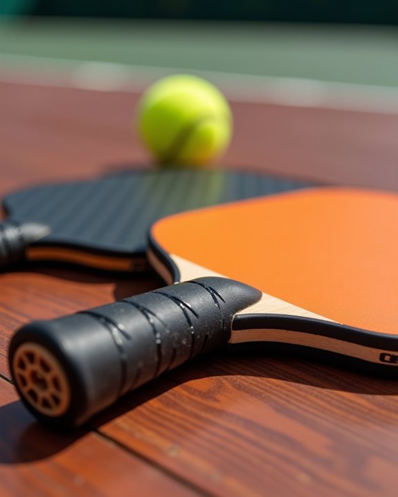 paddle materials influence gameplay dynamics