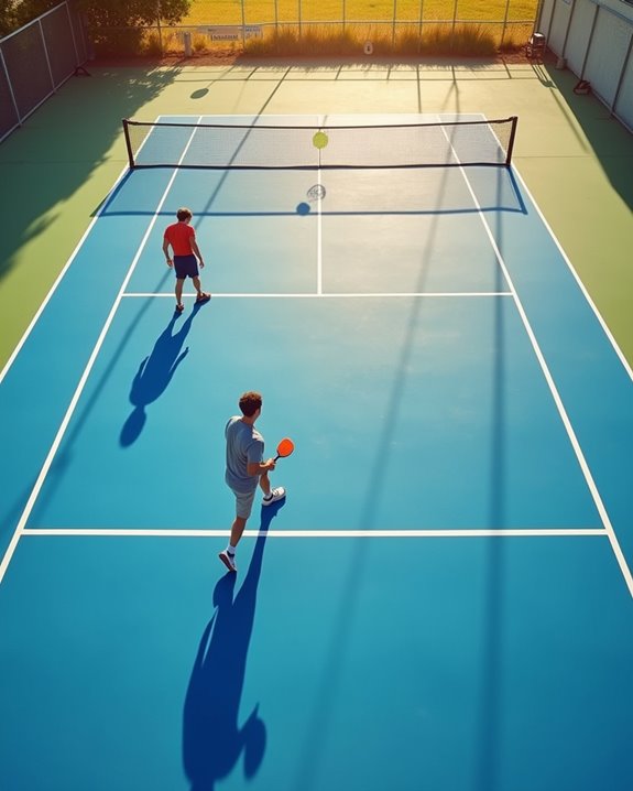 pickleball s non volley zone