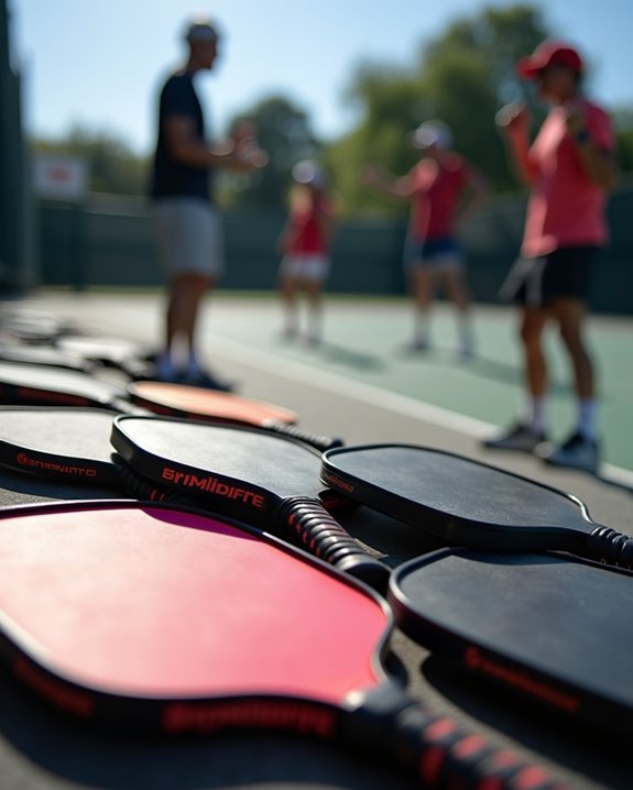 professional pickleball paddle selection