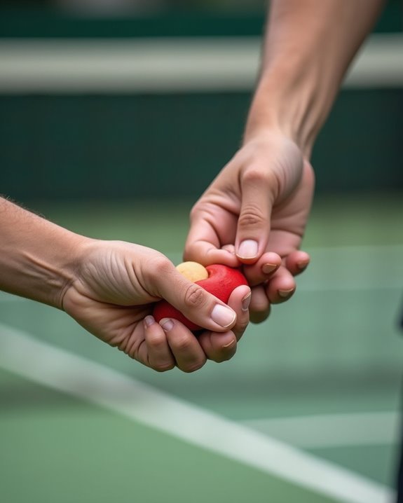 proper pickleball paddle grip