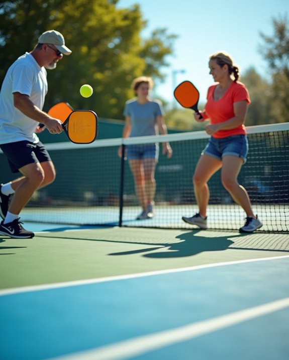 racquet sport combining tennis