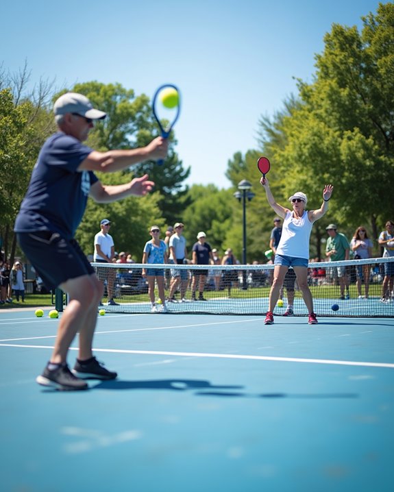 rise of pickleball popularity
