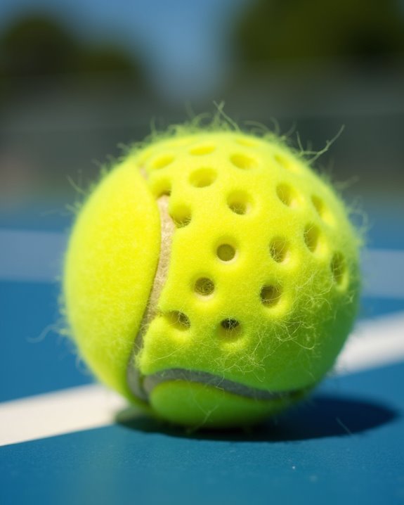 round plastic perforated ball