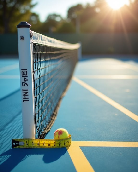 tournament level net setup