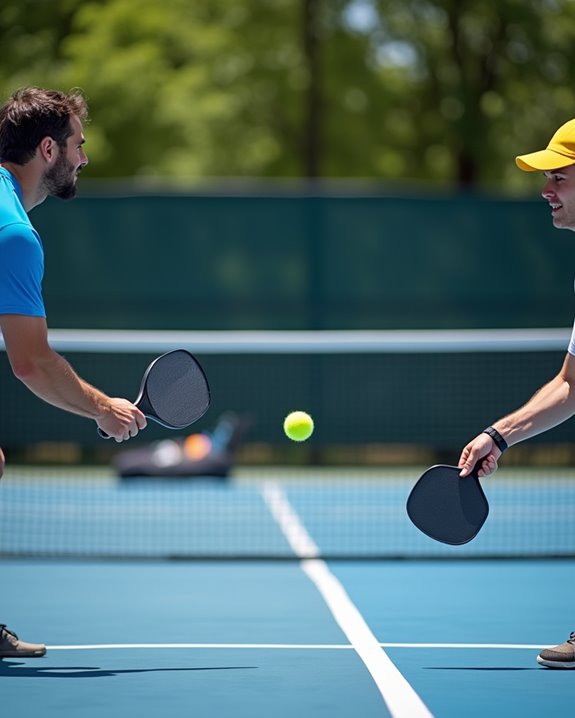two player pickleball games