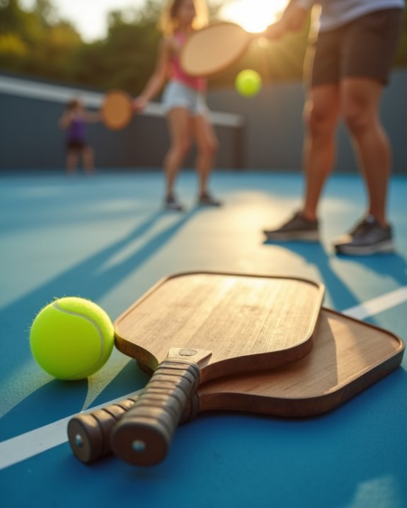 wooden pickleball paddles resurgence